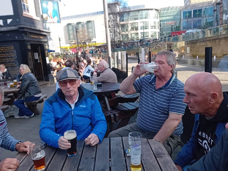 Pat Black, Colin Chatterton and Martin Field